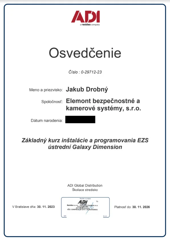 Odborná spôsobilosť na výkon činnosti