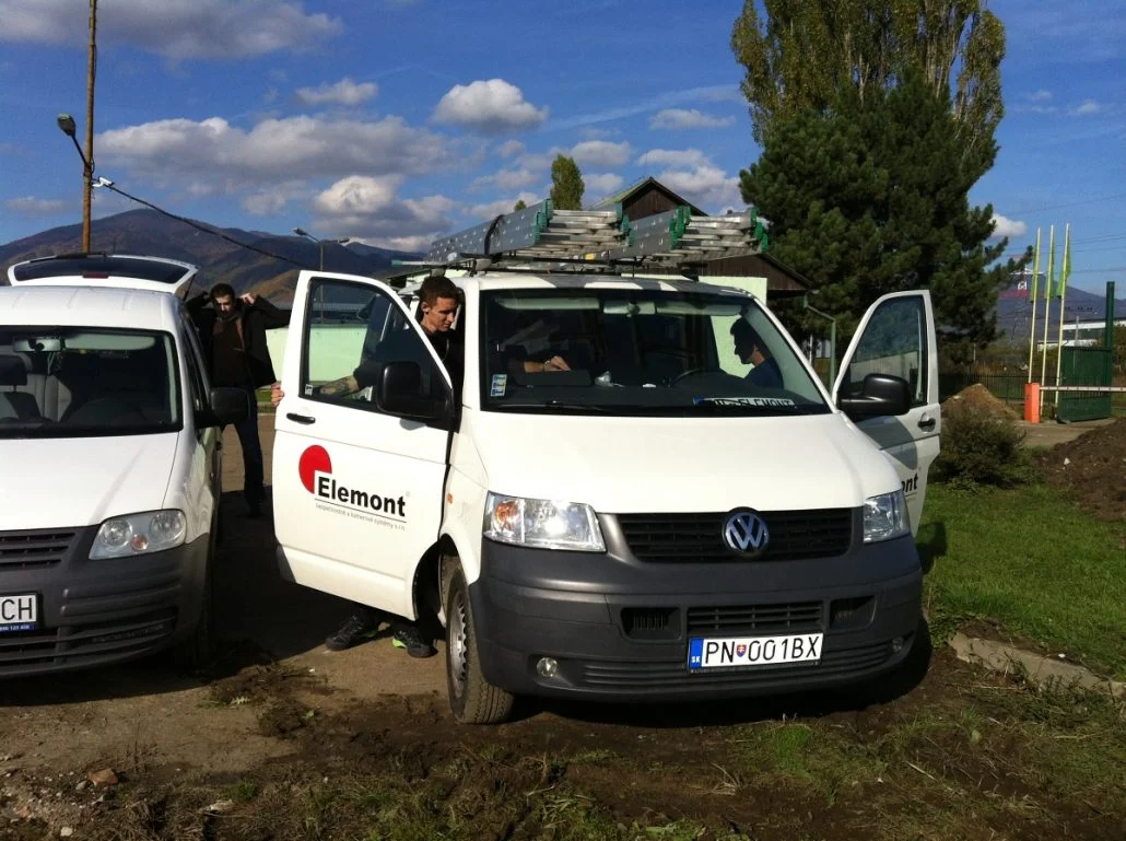 Príchod na montáž